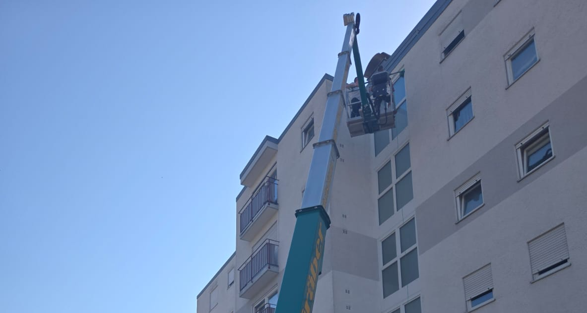 Fensterreinigung außen
