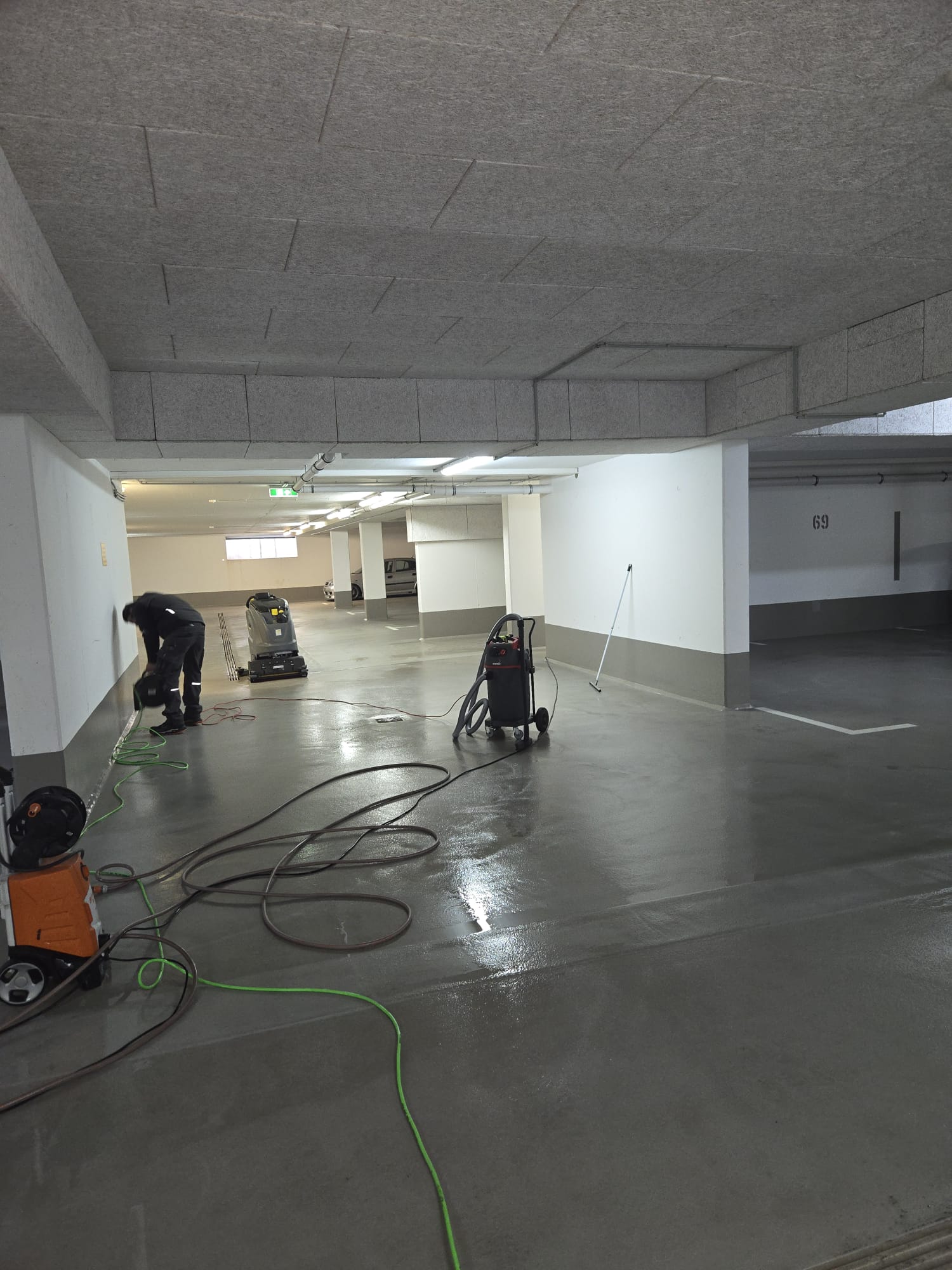 Tiefgaragenreinigung