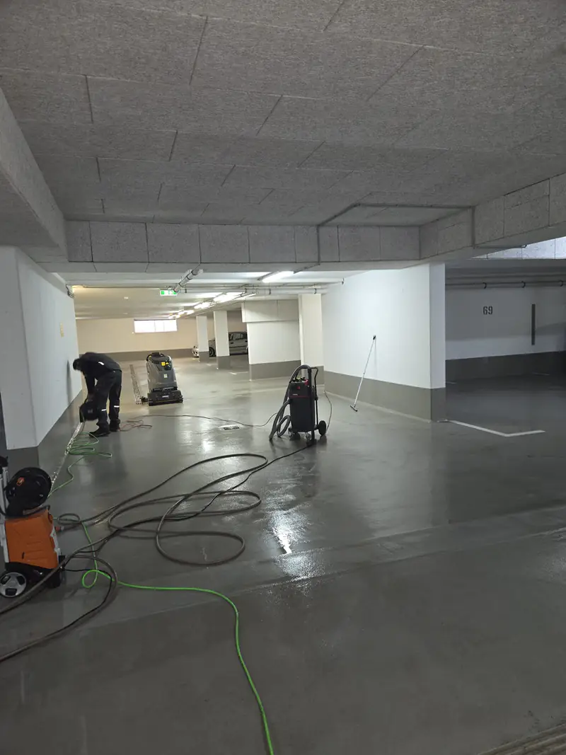 Tiefgaragenreinigung